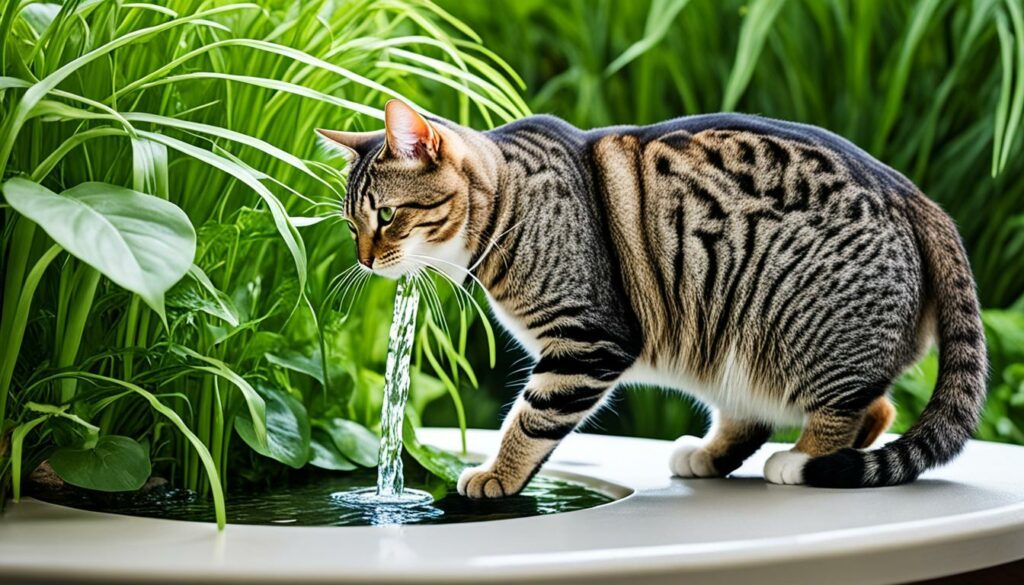 are cat water fountains safe