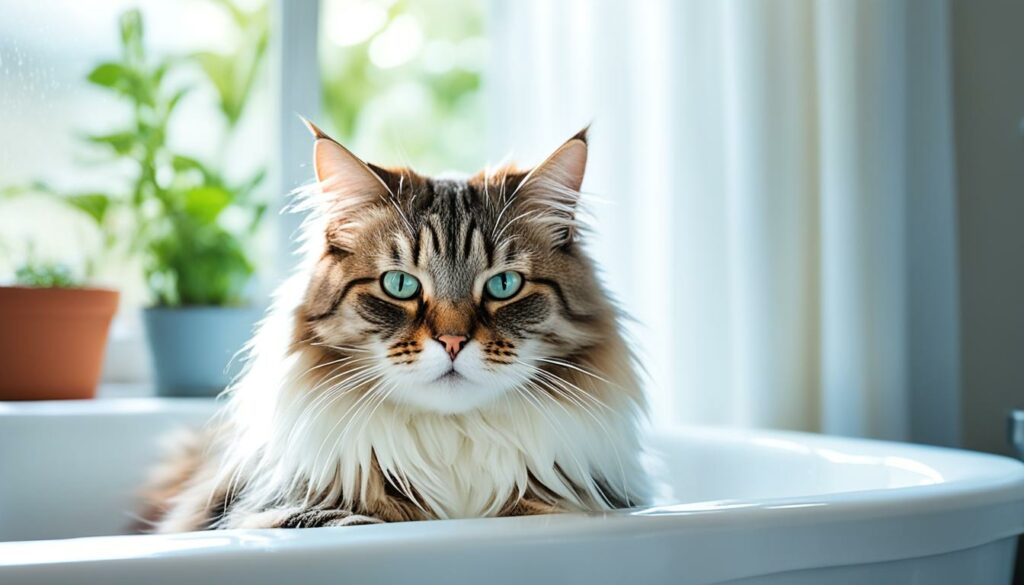 cooling down: why cats love bathtubs